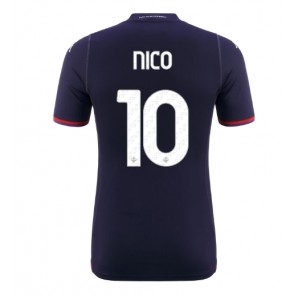 Fiorentina Nicolas Gonzalez #10 Tredje trøje 2023-24 Kort ærmer